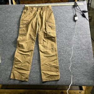 Tru-Spec Cargo Pants Womens Size 12 Tan Ripstop Tactical Multi-Pocket Outdoor